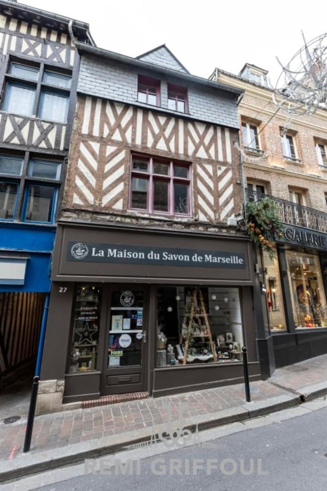 Apartment La Cachette De Lucie Heart Of Honfleur 100M From The Port 2 Guests